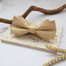 雙層金緞領結-質感的緞面 像穿著燕尾服般的貴族讓人捨不得眨眼