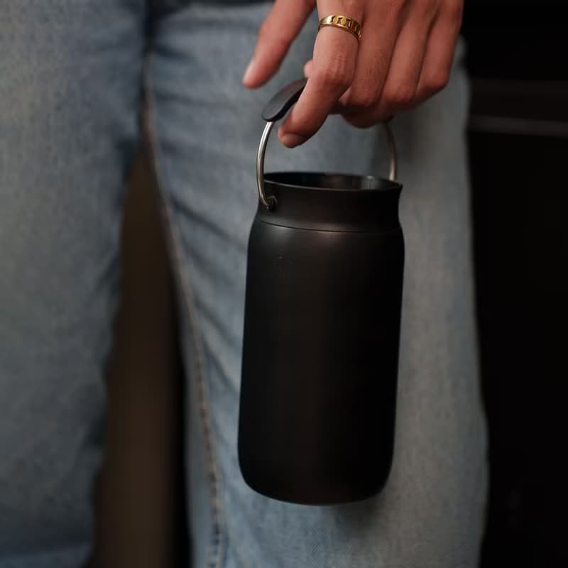 【初芳宇】ROCKY 翹翹隨行杯-350mL 午夜黑