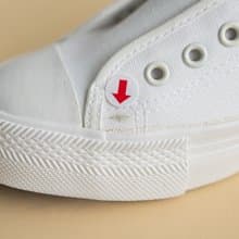 OH  小小的不完美 惜福款防潑水 小白鞋 瑕疵位置每雙狀況不同