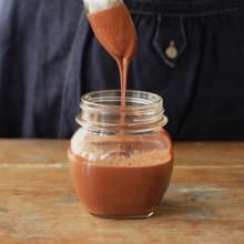 榛果黑巧克力醬 hazelnut chocolate butter