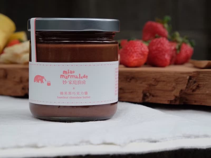 榛果黑巧克力醬 hazelnut chocolate butter