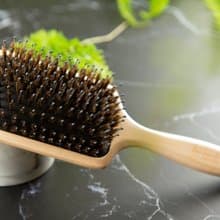 櫸木氣墊豬鬃大板梳 | 潘朵拉的美妝盒