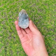 天然原礦天青雨滴 天青石鎮 藍水晶 療癒 淨化 開運 快速出貨