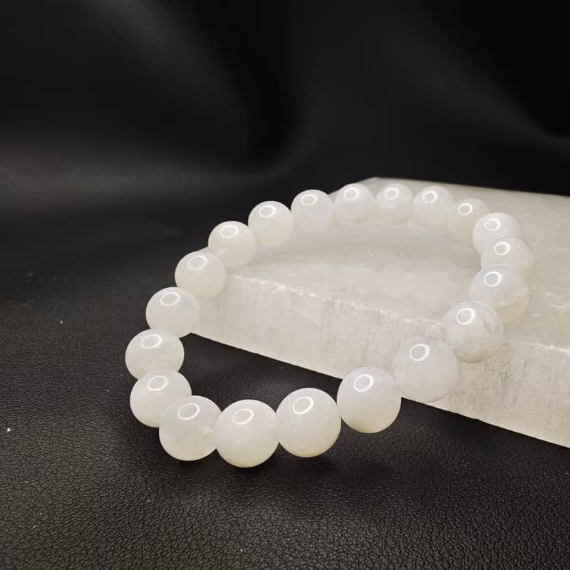 藍月光石 Moonstone 手串 手鍊 天然水晶 9.5mm