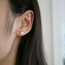 日本直送 akoya珍珠耳環 可拆式兩用耳環 耳針 耳飾 18k金 不過敏
