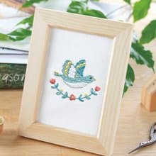 可愛動物刺繡材料套組系列-幸福青鳥