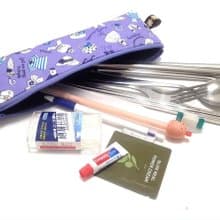 大食怪環保收納袋-熊熊(紫色)