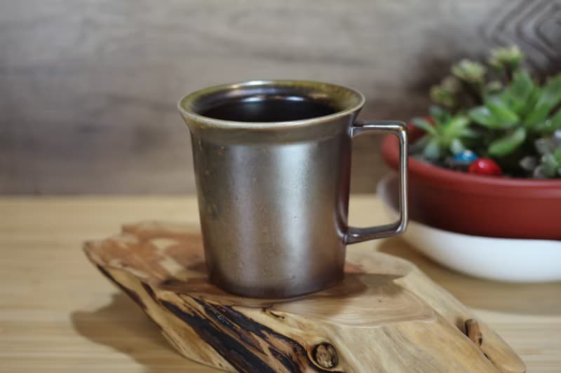 【送禮好物】240ml 柴燒重落灰 方韻杯 咖啡杯 台灣鶯歌製