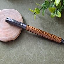 黃金檀木 原木 手工筆 鋼筆