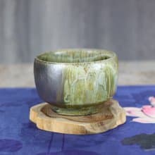 【送禮好物】天然結晶開片 柴燒茶碗 名家葉敏祥手作 150ml