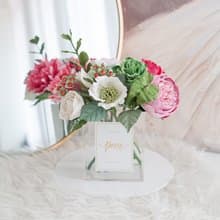 PINK BERRY |  Paris vase for Home Decoration