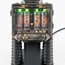 Nixie Tube Watch IN-16 with chronograph