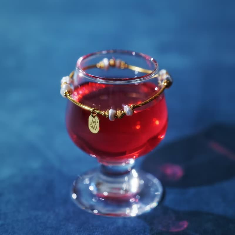 馬爾地夫假期 I 珍珠黃銅手鍊 C1713