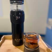 【孝心茶具】翻轉保溫杯 / 茶水分離