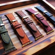 【Apple Watch 20mm 磨砂皮 蝴蝶扣錶帶】各版本各尺寸適用 Ultra