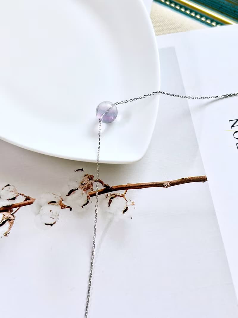 螢石9mm 12月誕生石 原件寄出 開啟智慧 提高靈性 增加創意思考