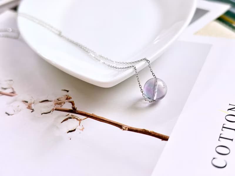 螢石9mm 12月誕生石 原件寄出 開啟智慧 提高靈性 增加創意思考