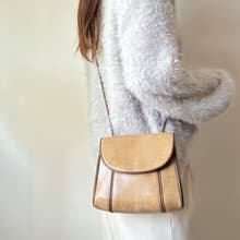 中古正品 YSL 聖蘿蘭 蜥蜴皮 斜背包 手袋 手提袋