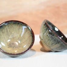 【送禮好物】森林 天目釉對杯 茶碗 名家葉敏祥作品