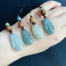 天然緬甸玉 翡翠 禪 悟道 平安健康 包掛 禮物 無相佛 長輩禮