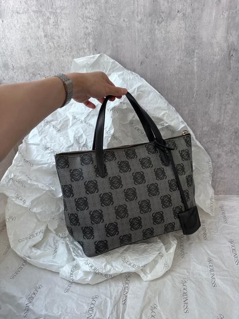 中古包 LOEWE 羅意威 Monogram 小托特