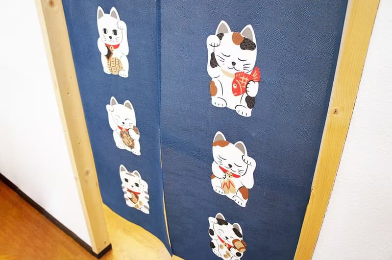 【預訂】日本製 招財貓門簾