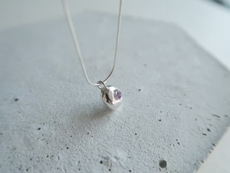 999純銀 厚款 彩色藍寶石 尖晶石 蛇鍊 項鍊 免費送禮包裝