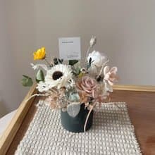 【永生盆花】乾燥盆花 開幕盆花 新居禮 開幕花禮 永生花 祝賀禮