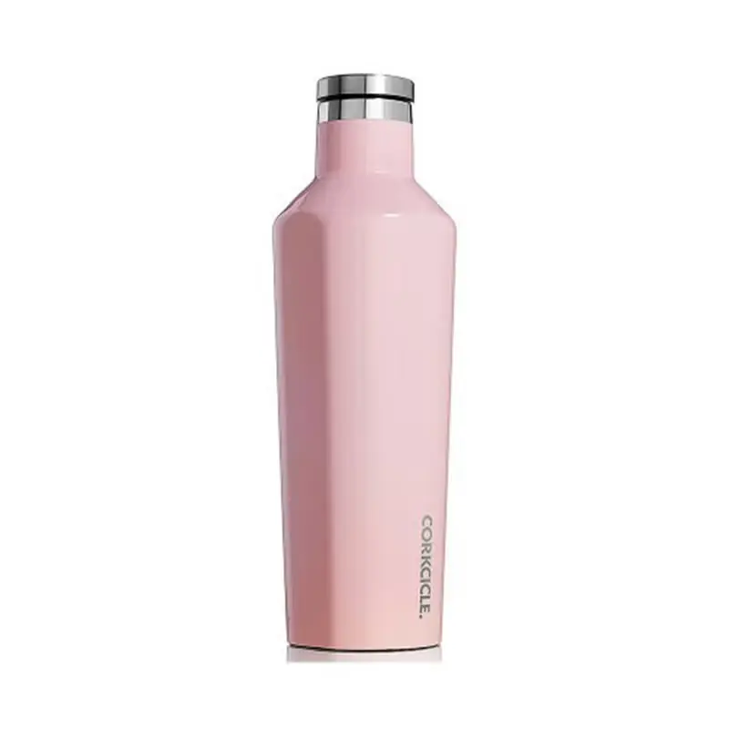 美國 CORKCICLE 三層真空易口瓶 475ml-玫瑰石英粉
