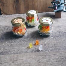 小熊軟糖 造型手工皂【玻璃罐】