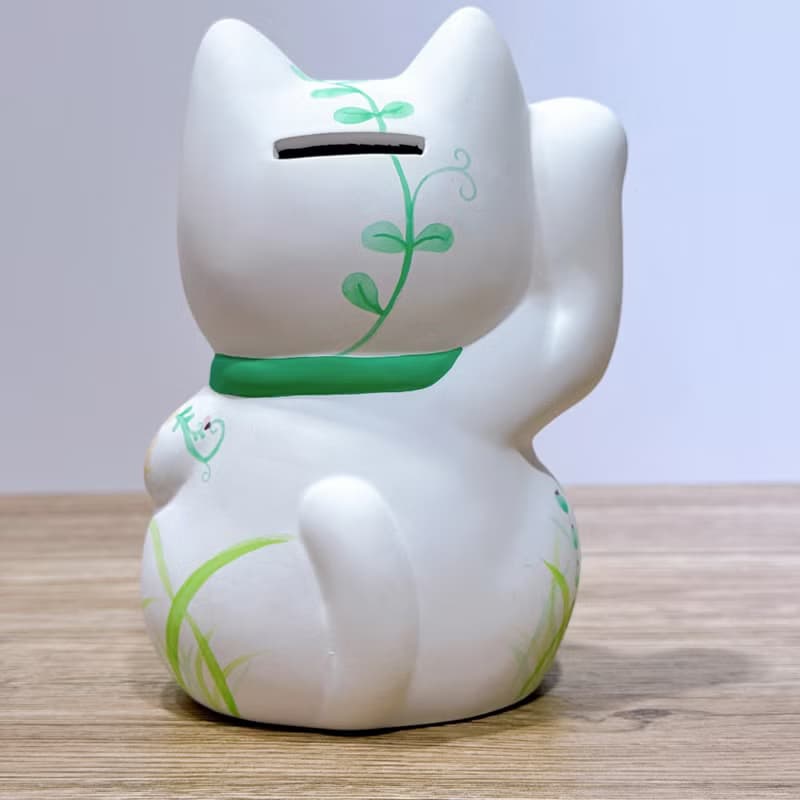 【野趣招財】日本谷中堂招財貓 | 野の花