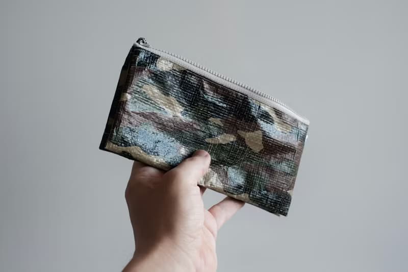 【long wallet】CAMO 5つの収納 超軽量撥水 ポリエチレン ロングウォレット