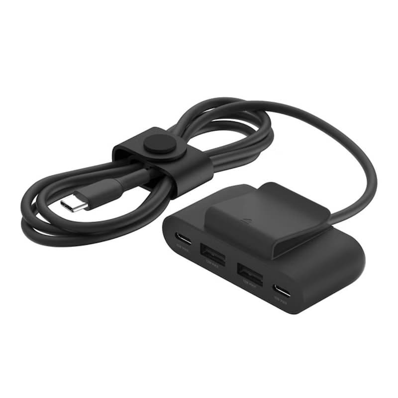 BoostCharge 4 端口 USB 電源擴展器