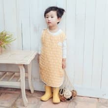 【雙禮盒】六層紗防踢被 - 點點橙S【新生兒禮/出生送禮】