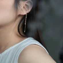 快速出貨 | Little Details Of The Day | 雪國清晨 可調式鏈條耳