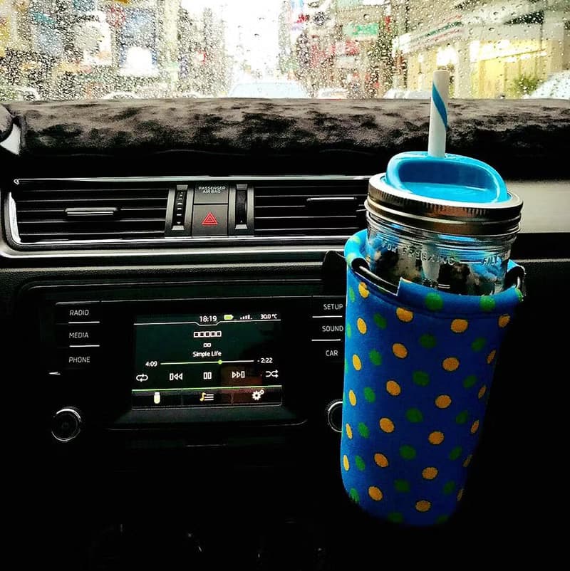 現貨BLR 環保組合 飲料提袋 梅森罐24oz 寬口 附杯蓋吸管