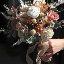 - 一生守候 - 永生花 x 乾燥花  新娘捧花 求婚花束