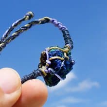 孔雀石編織手鍊 禮物 禮品 手環 能量石