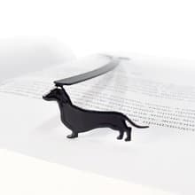 Metal bookmark Dachshund