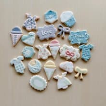 NIJI Cupcake 古典花花糖霜餅乾組合