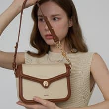 韓國品牌 SQUARE line Amber 手提上肩袋