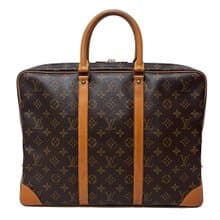 本物 Louis Vuitton ルイヴィトン ポルトドキュマン・ヴォワヤージュ ブリーフケース ビジネスバッグ ハンドバッグ モノグラム 中古