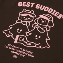 Camper Puu - 巧克力色T恤 寵物 人寵穿搭  中性服裝