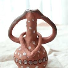 【喬遷禮物】聖手之環部落風花器侘寂風雕塑擺件收藝術作品