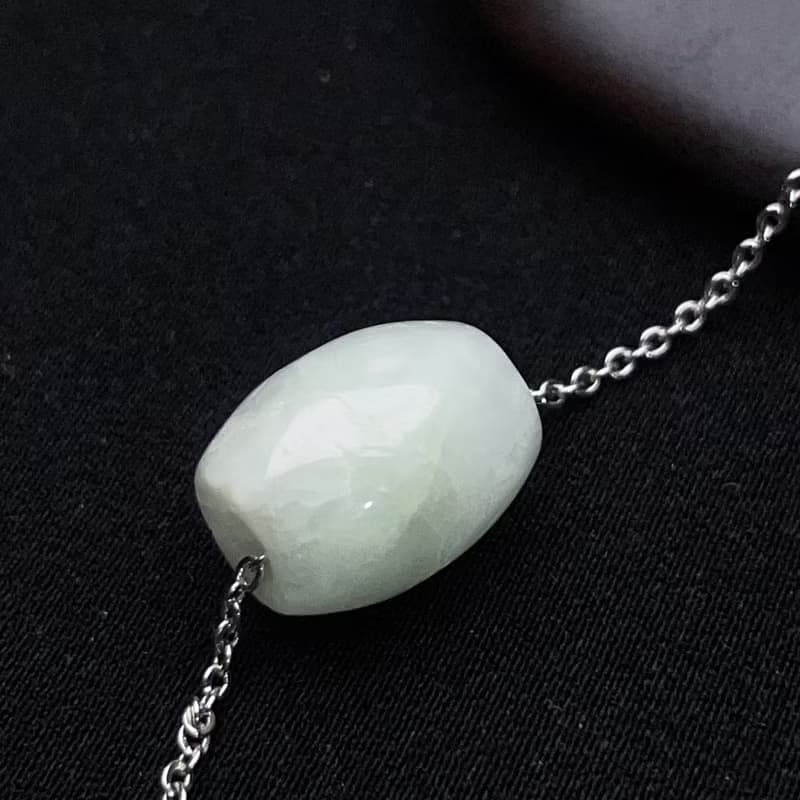 冰糯綠翡翠路路通吊飾 | 天然緬甸玉翡翠A貨