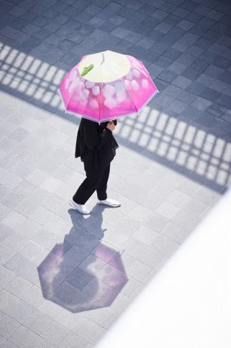 【YOU+MORE!】沁涼冰淇淋蘇打傘-透明藍