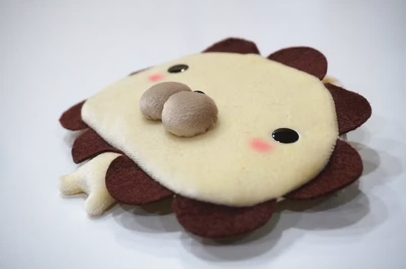 Bucute日葵獅件套錢包/悠遊卡套/證件夾/獨家發售/手工製作/交換禮物/零錢包