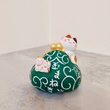 日本【RYUKODO】授權-開運招財貓錢包|入厝|禮物|聖誕禮盒|入厝