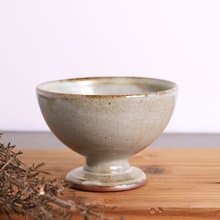 墨青梅灰點心碗