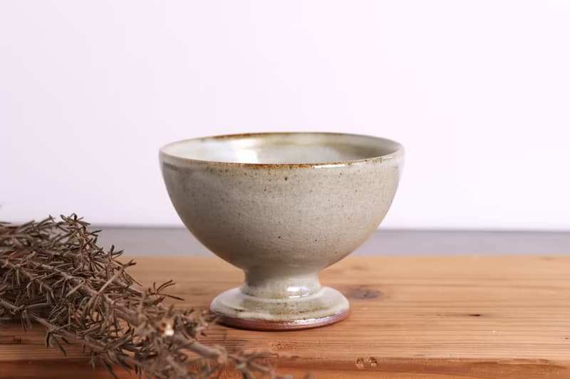 墨青梅灰點心碗